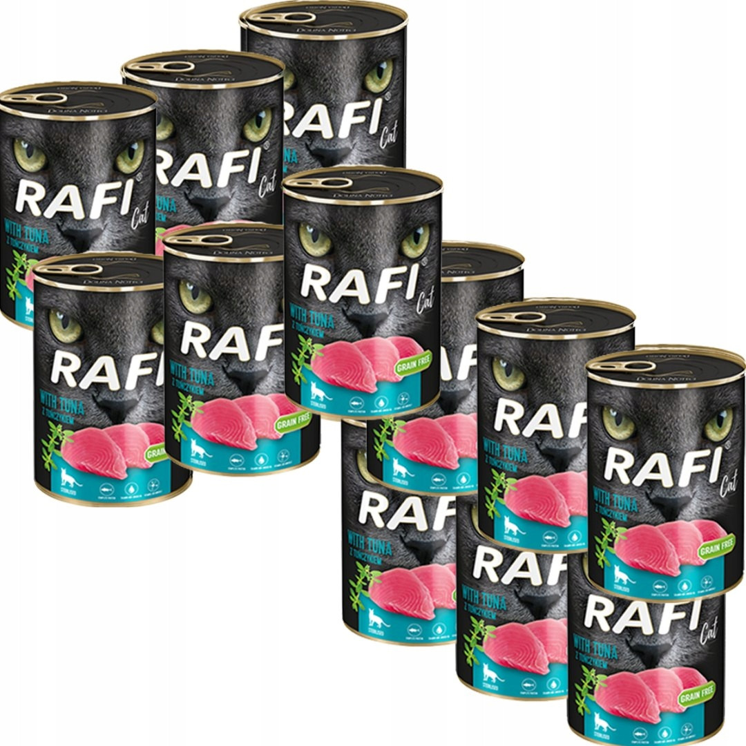 Rafi Cat Pro Sterilizované Kočky Krmivo S Tuňákem 12 X 400 G