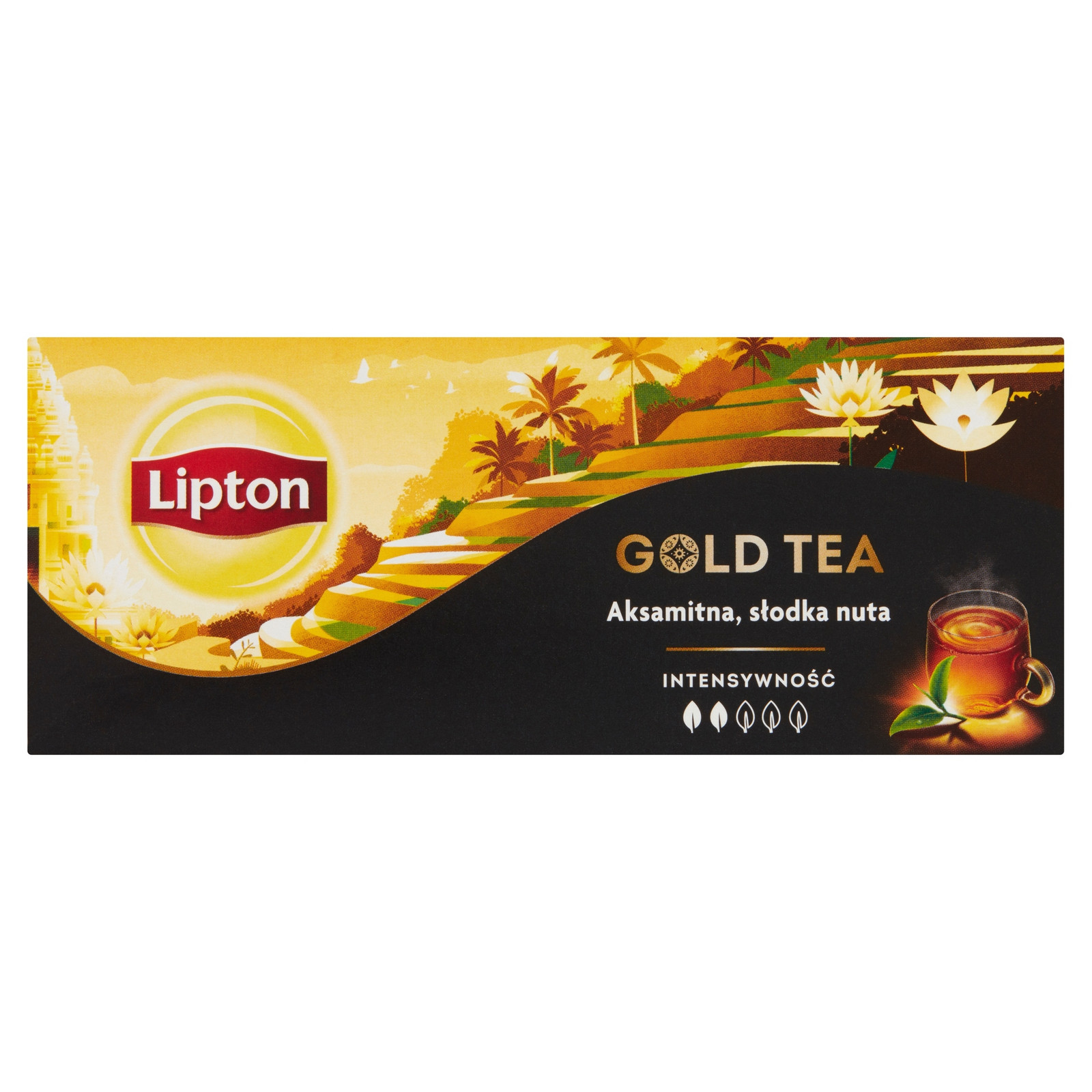 2 x Čaj Lipton Gold (25 kusů)