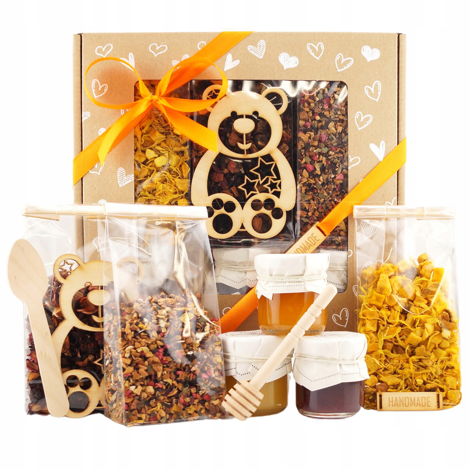 Dárková krabička „Čas na čaj a sladkosti“ Dárková sada čajů