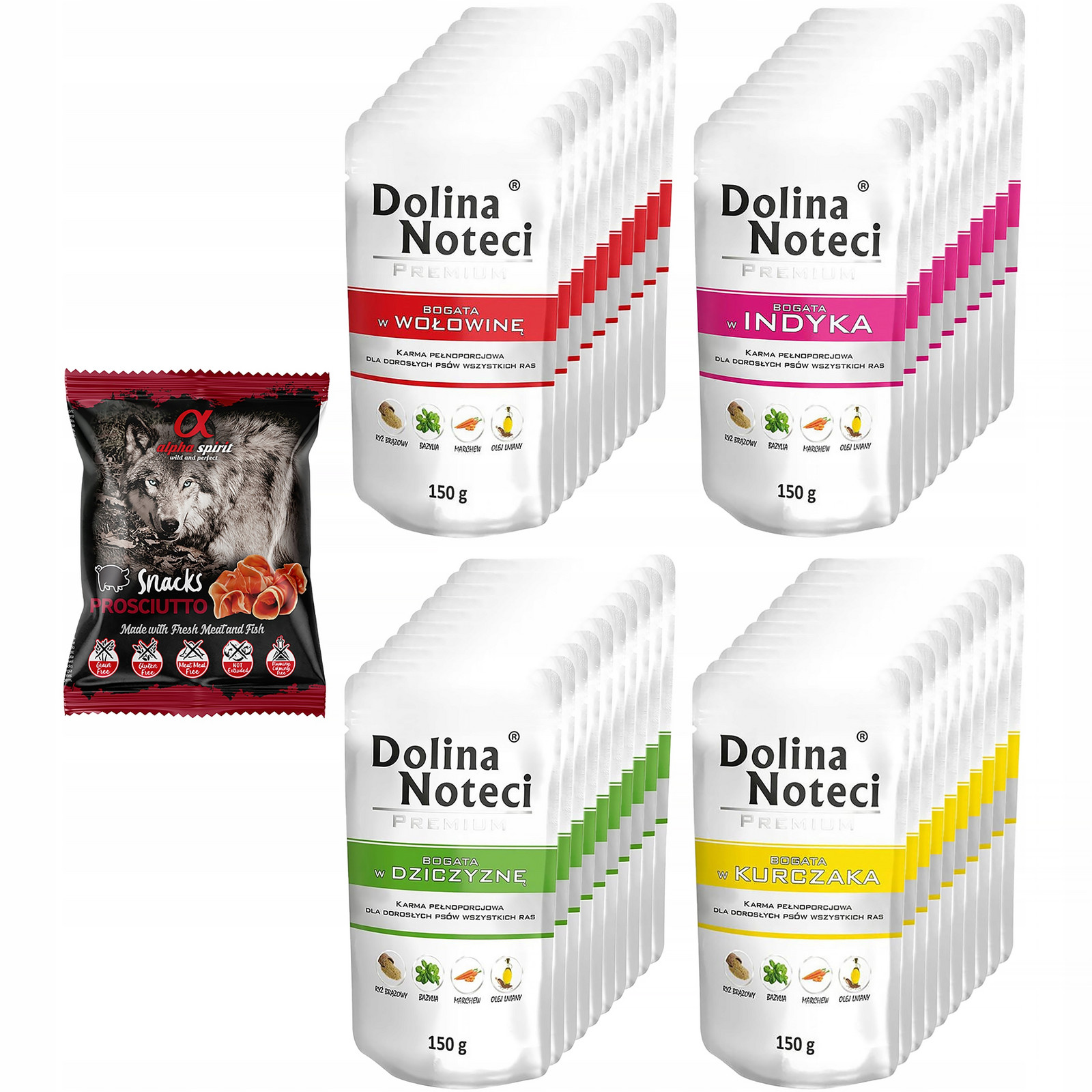 Dolina Noteci Premium sáček MIX Chutí 40x 150g dárek