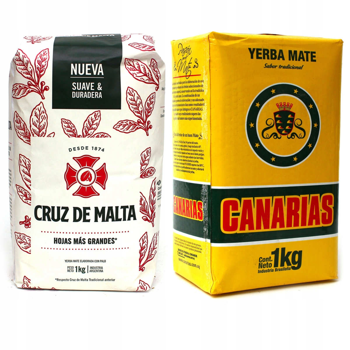 Yerba Mate Canarias 5x1kg Brazilské vzrušení 5000g