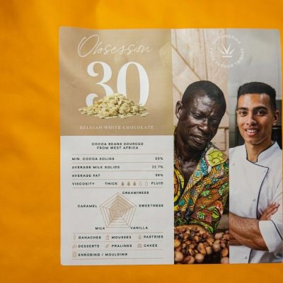 Čokoláda bílá 1 kg Veliche Obsession 30%