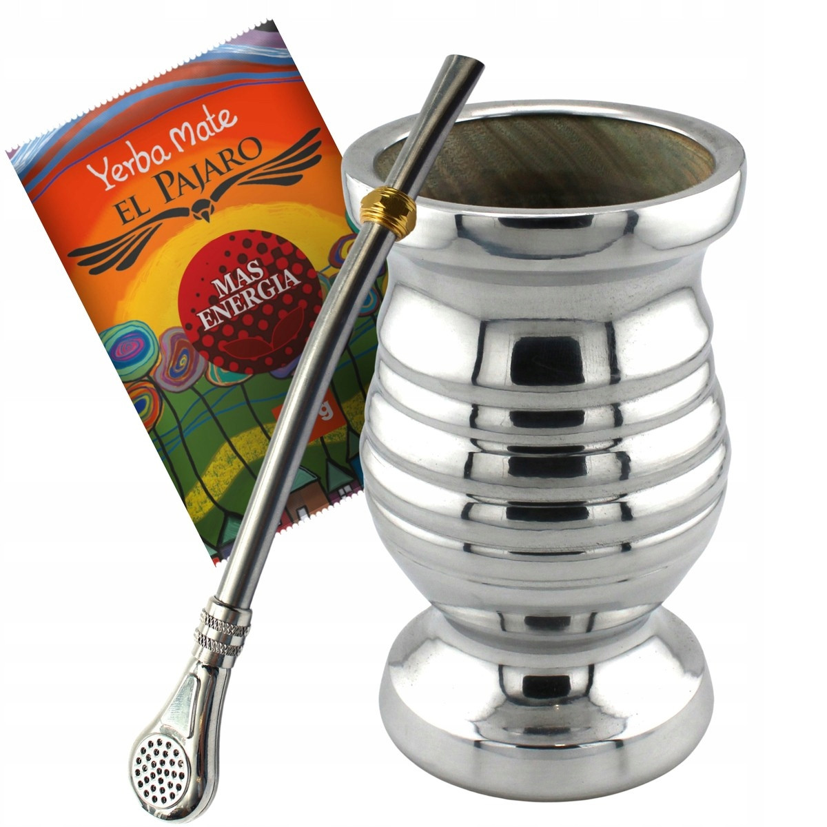 Matero Big pro yerba maté Palo Santo Kalich Wave originál Paraguay 200 ml