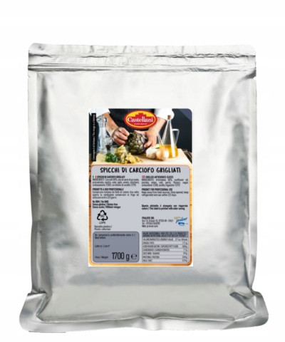 Artyčoky grilované v oleji čtvrtky 1.7 kg Pralver