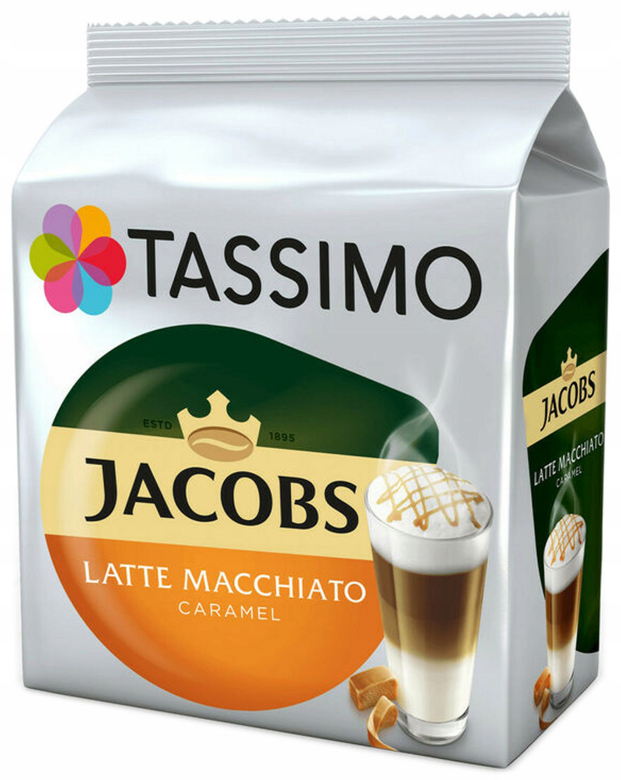 2 x kapsle Tassimo Jacobs Latte Macchiato Caramel 40