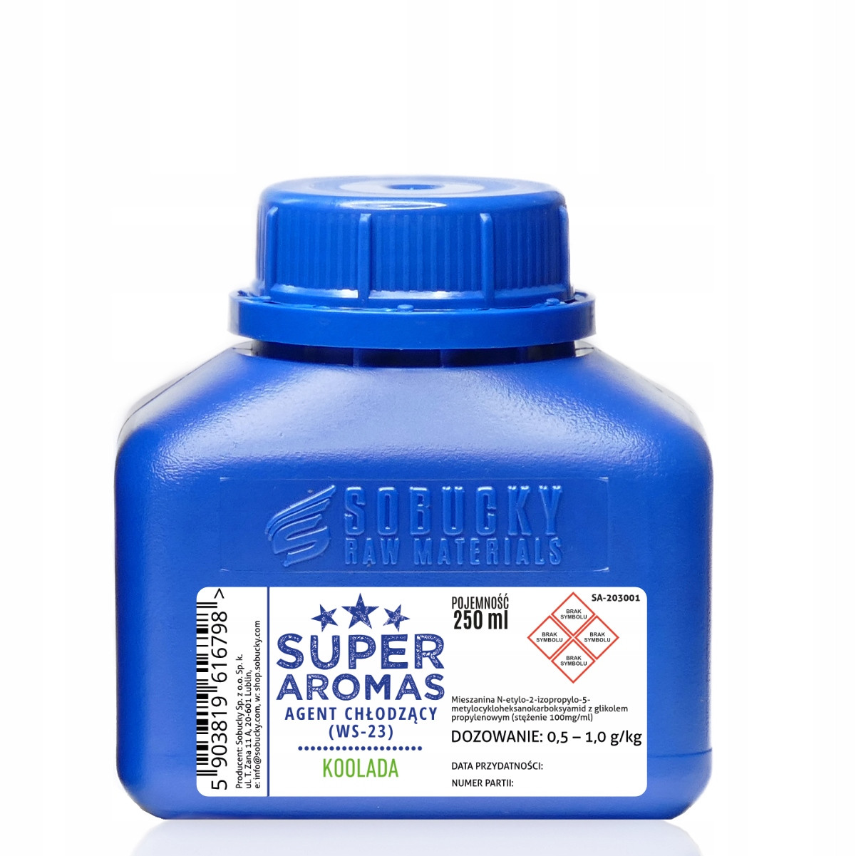 Aromas Přísada Chladící agent Koolada WS-23 250 ml