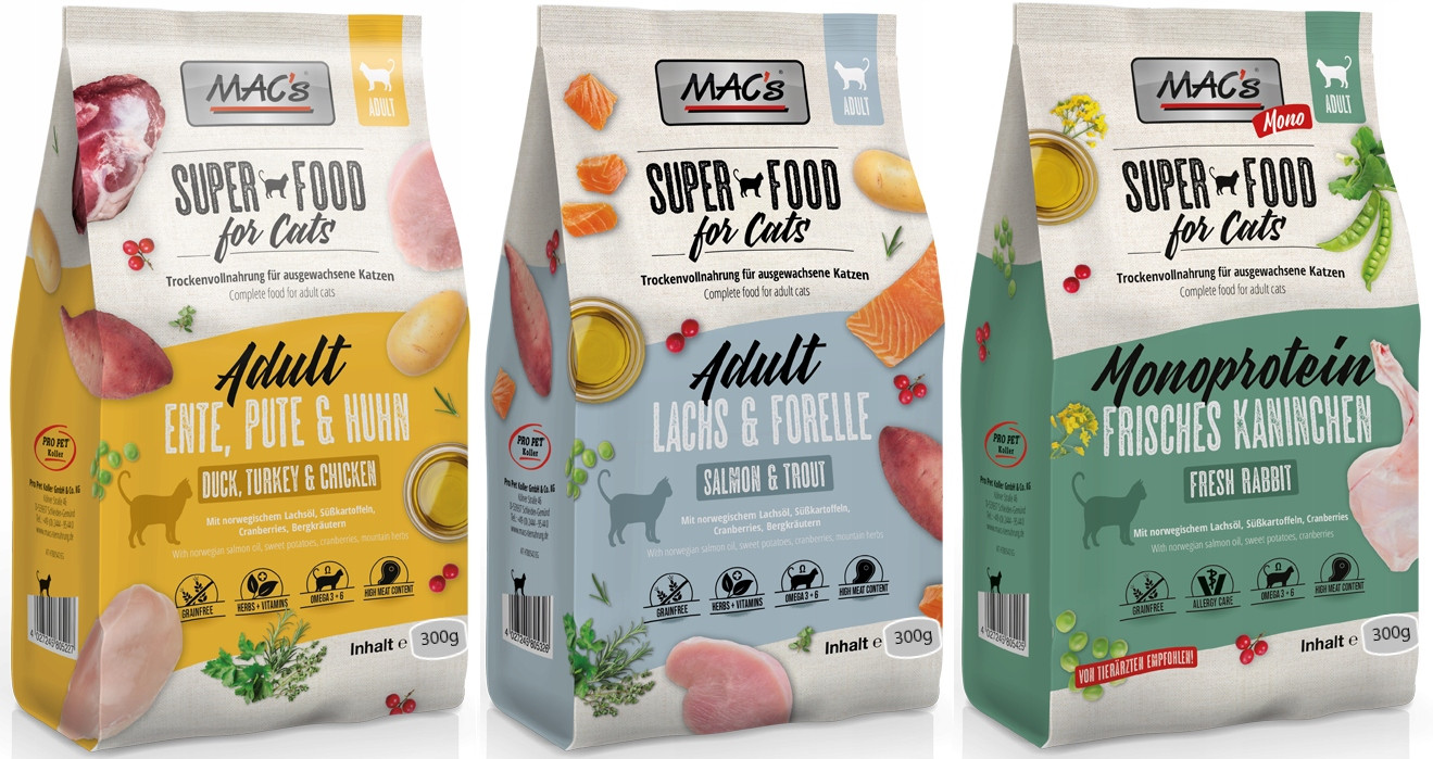 MAC's Adult Cat Startovací sada MIX 3x300g