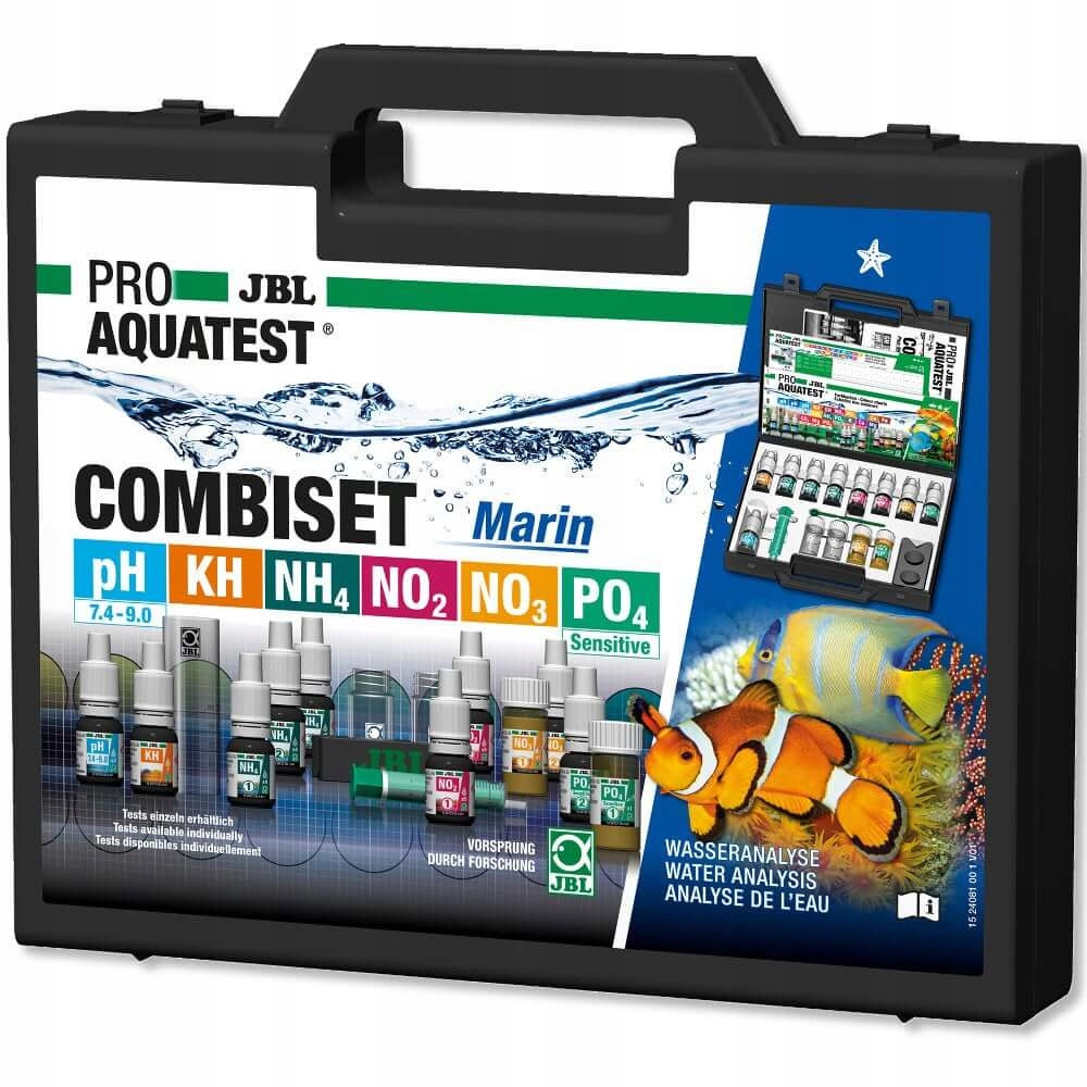 Jbl ProAquatest kufr testy mořského akvária