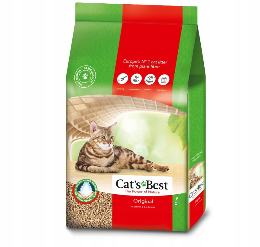 2 x Stelivo pro kočky Cats Best Original 10 L