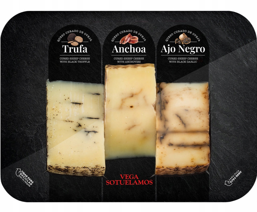 Sada ovčích sýrů pro gurmány Španělsko World Cheese Award Dárek