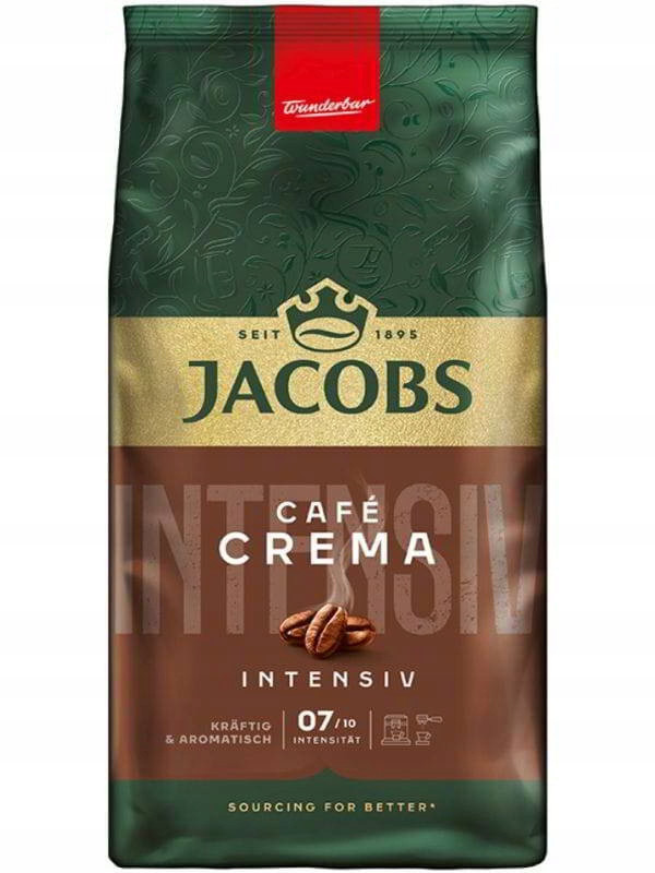 Jacobs Cafe Crema Intensiv Káva Beans 1 kg