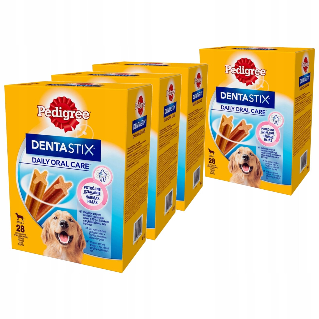 Pedigree Dentastix Pamlsek Velká plemena psů Kousátko 4x28ks
