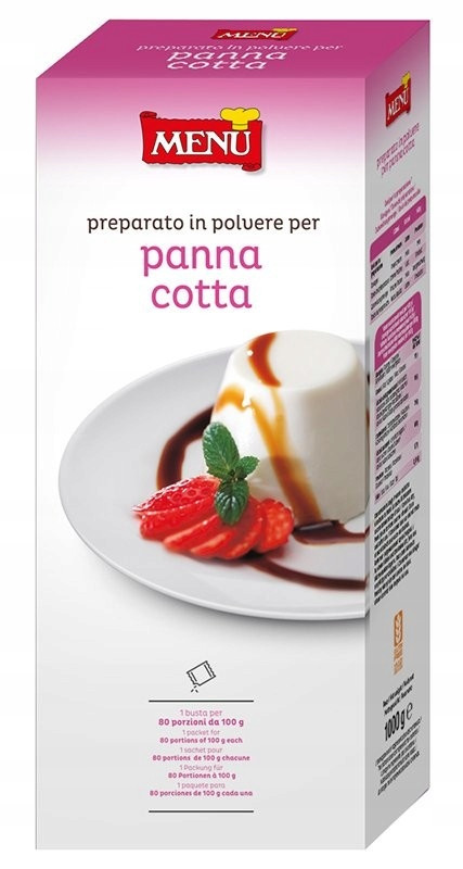 Dezertní mix Panna Cotta 1 kg Menu' bez lepku