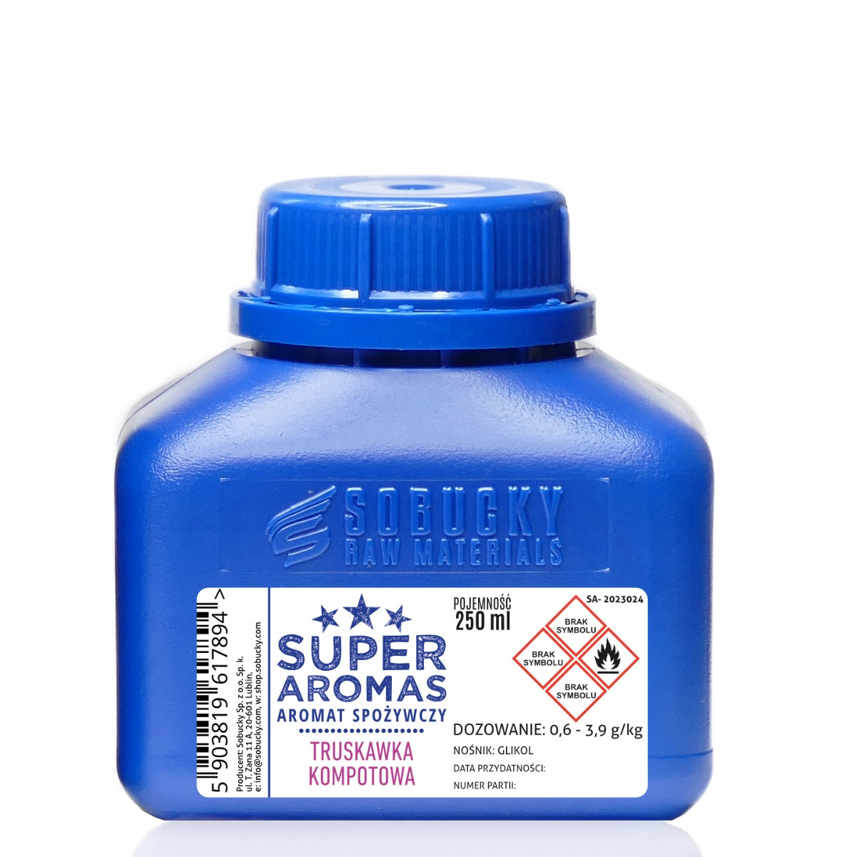 Aromas Potravinářská příchuť Jahoda Kompotová 250 ml