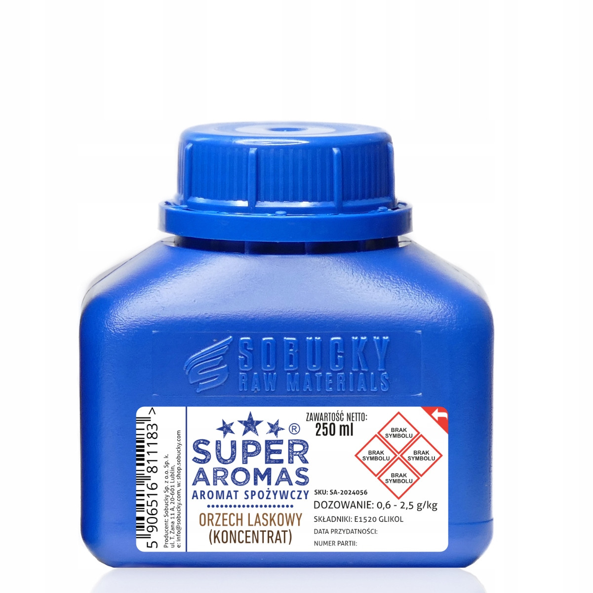 Aromas Potravinářské aroma Lískový Ořech 250 ml