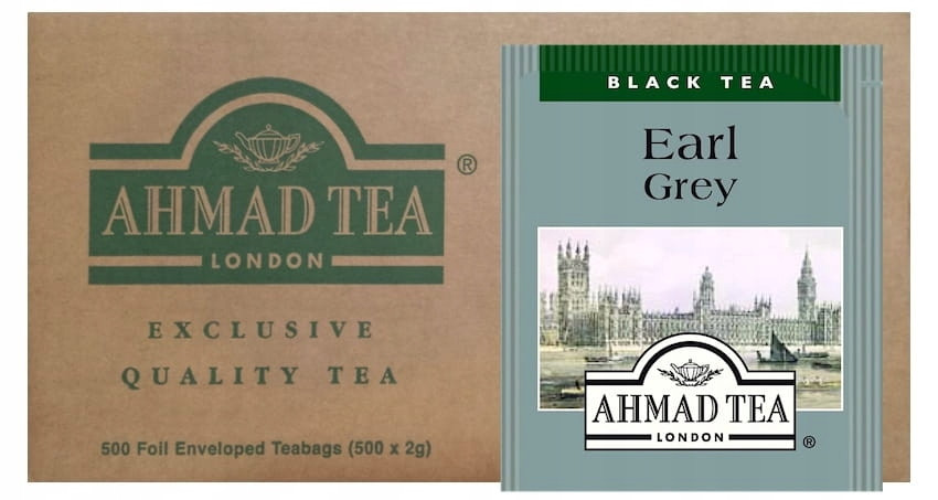 Ahmad Tea Čaj Černý Earl Grey 500 obálek