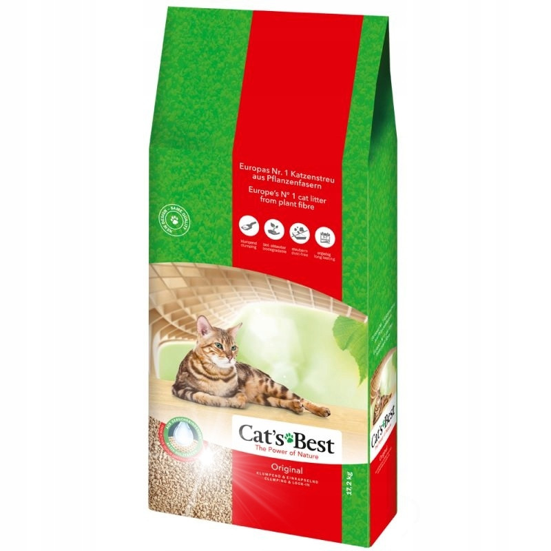 Stelivo pro kočky Cats Best Original 40 L