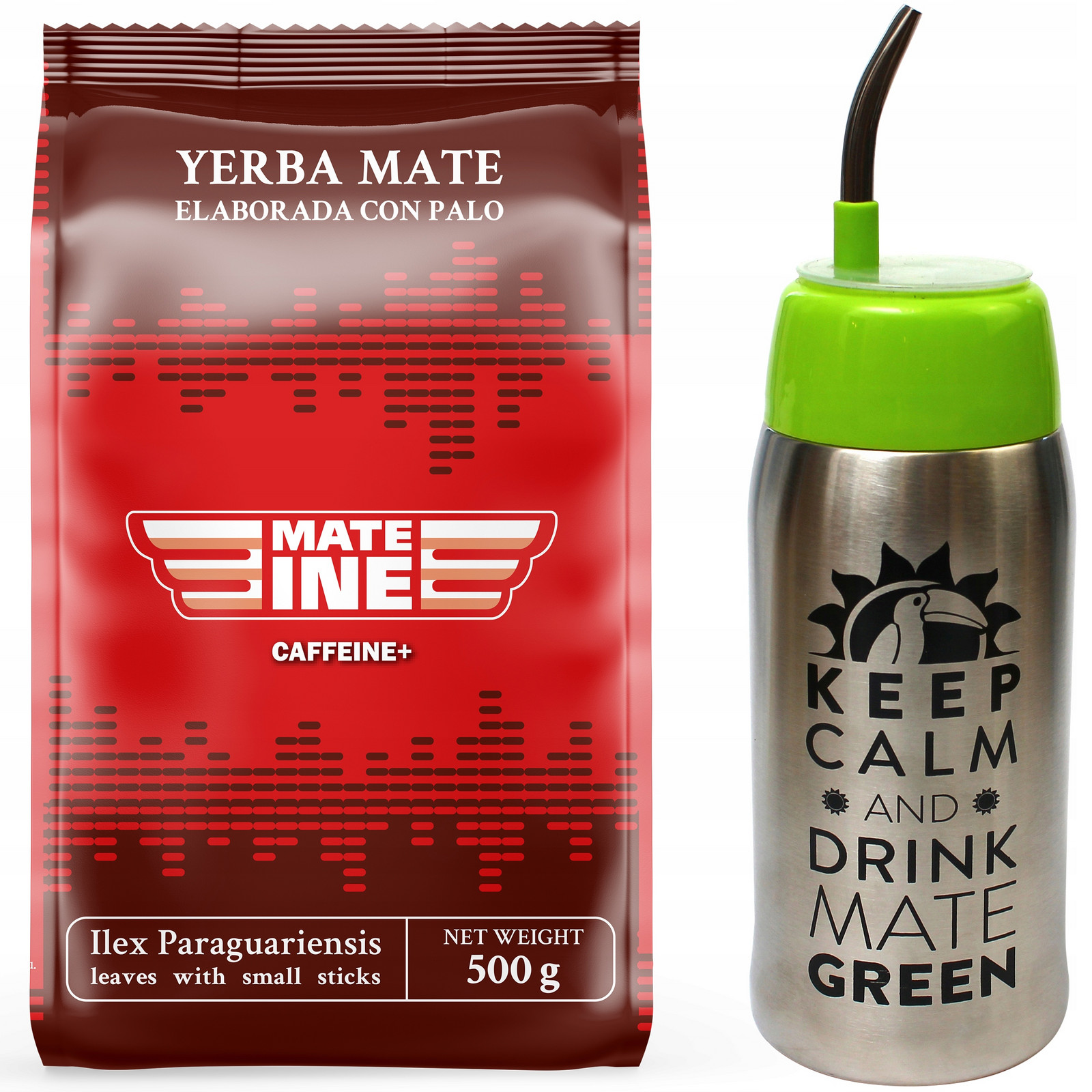 Yerba Mate Mateine 500g Yerbomos 4.0