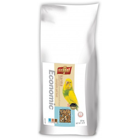 Krmivo pro všechny malé papoušky o hmotnosti 20 kg