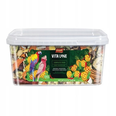 Krmivo pro papoušky Ar, Kakadu 1,6 kg