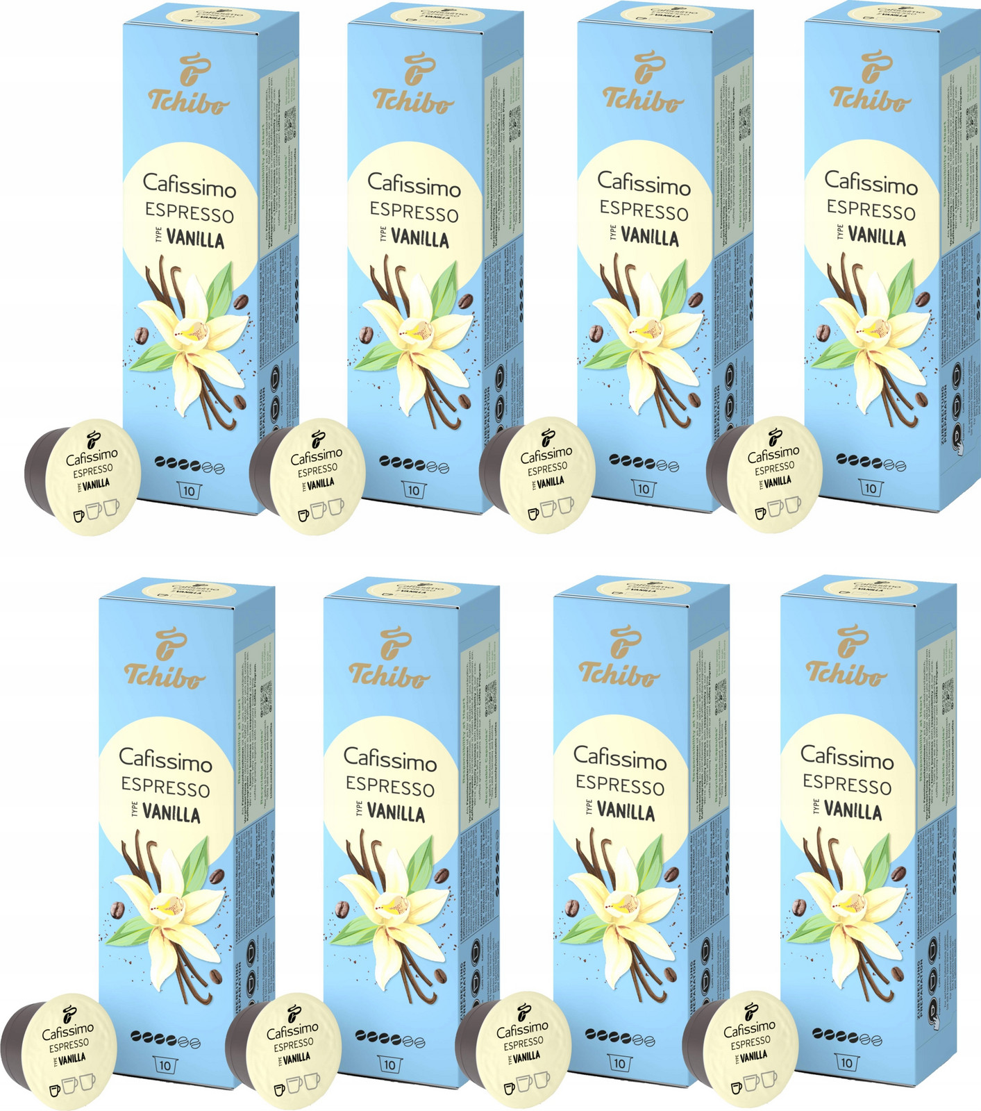 káva Tchibo Cafissimo Espresso Vanilla 8 x 10 ks