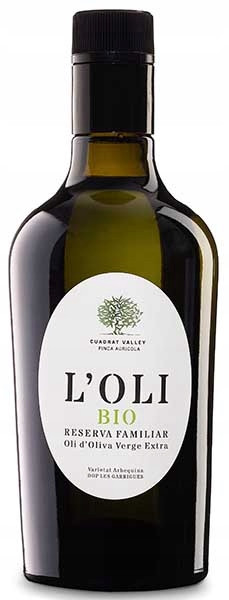 Bio Olej Arbequina Extra Virgin L'oli Cuadrat Valley 0,5L kampaň 2024/25