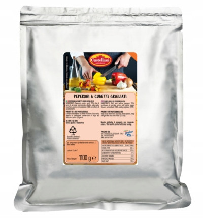 Grilovaná paprika v oleji 1.1 kg Pralver