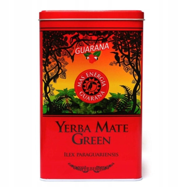 2 x Yerba Mate Mate Green Mas Energia Guarana Plechovka