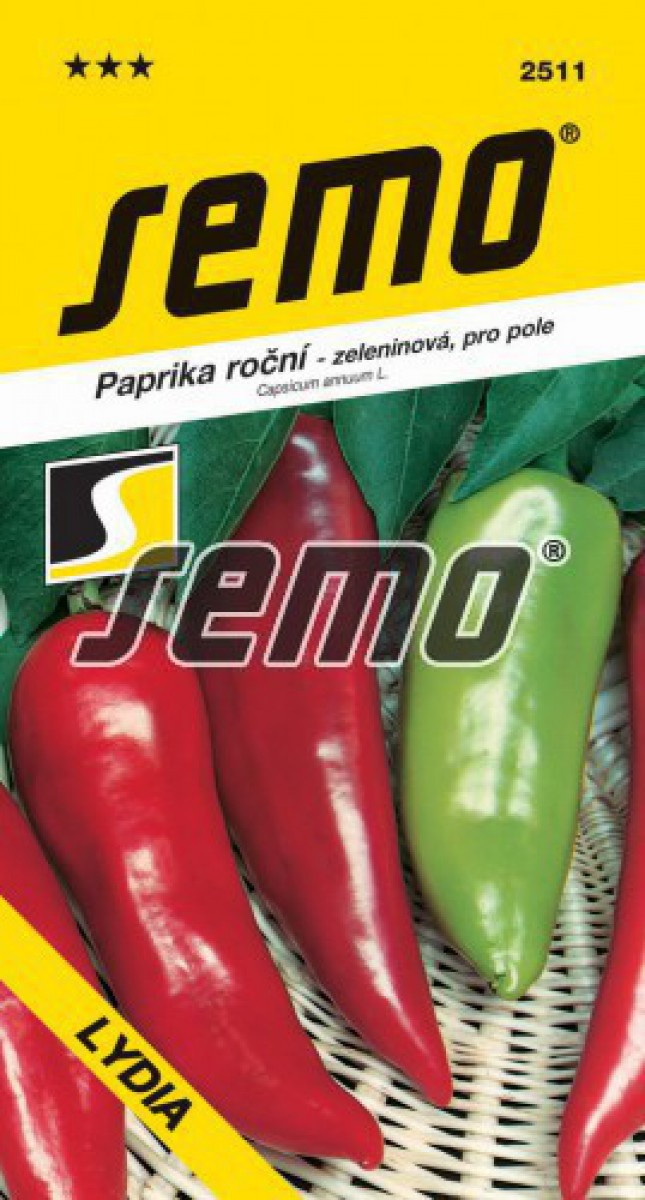 Paprika roční Lydia