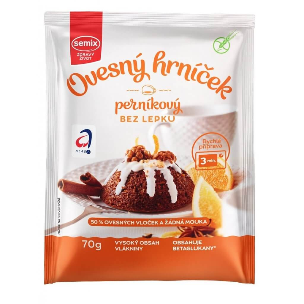 SEMIX Ovesný hrníček bez lepku - perníkový 70g