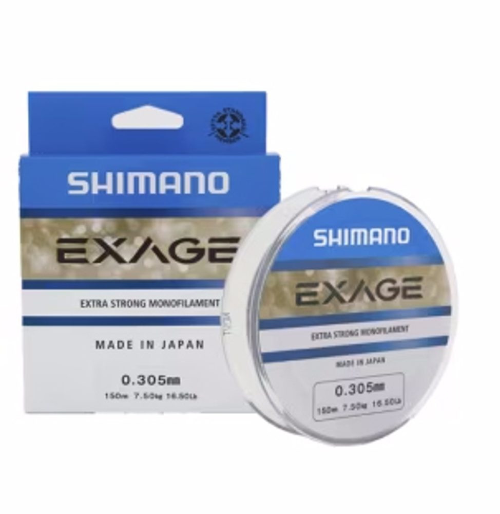 Shimano Vlasec Line Exage Steel grey 150m - 0.145mm 1.8kg