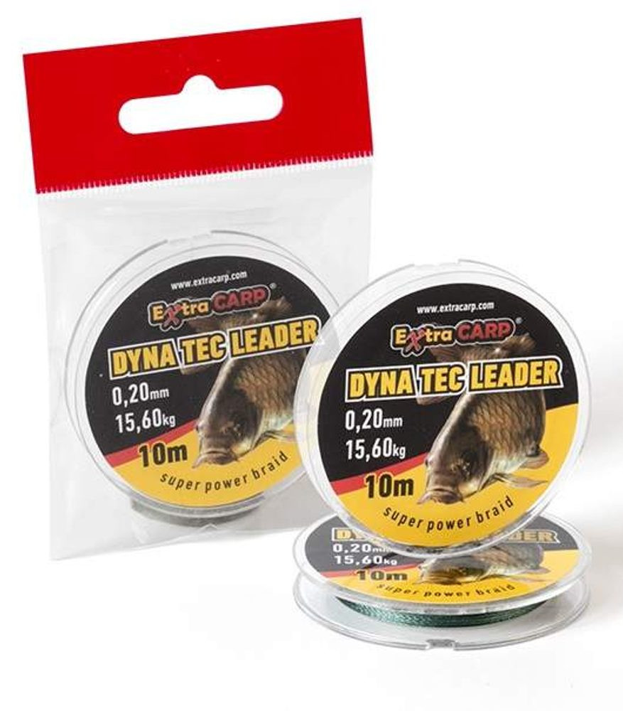 Extra Carp Návazcová šňůra Dyna Tec Leader 10m - 0,15mm - 10,4kg