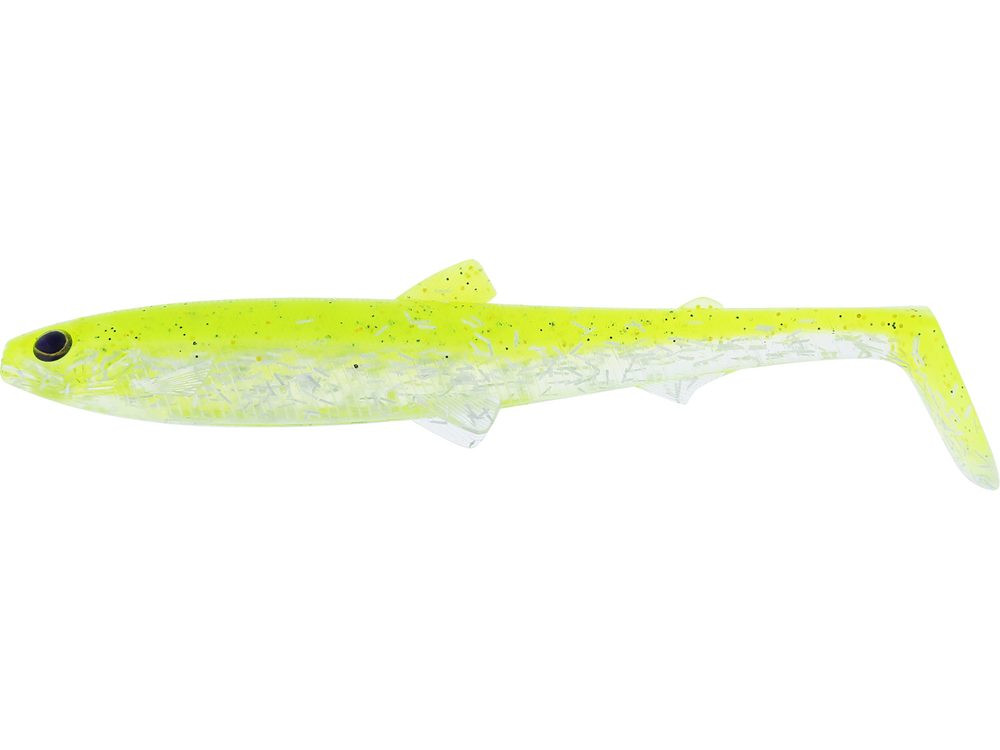Westin Gumová nástraha BullTeez Shadtail Holy Chartreuse - 12,5cm 16g 2ks
