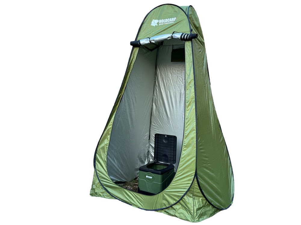 Holdcarp Set Skládací přenosná toaleta Portable Toi BIG + Toilet & Shower Tent