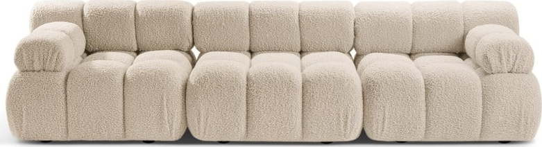 Béžová modulární pohovka z textilie bouclé 282 cm Bellis – Micadoni Home