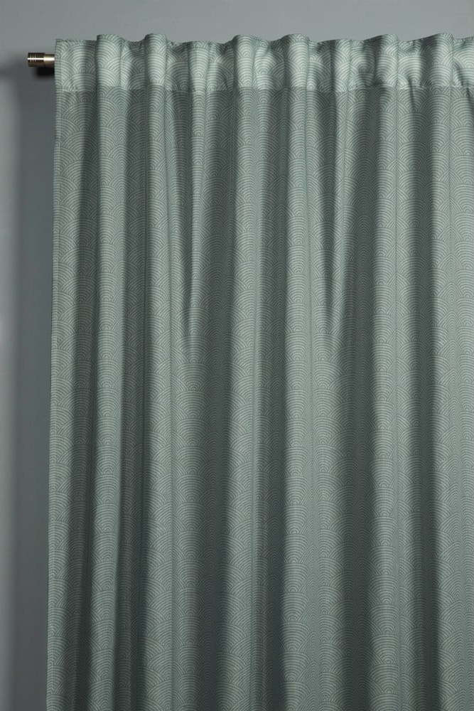 Zelená záclona 135x245 cm Zen Silence – Gardinia