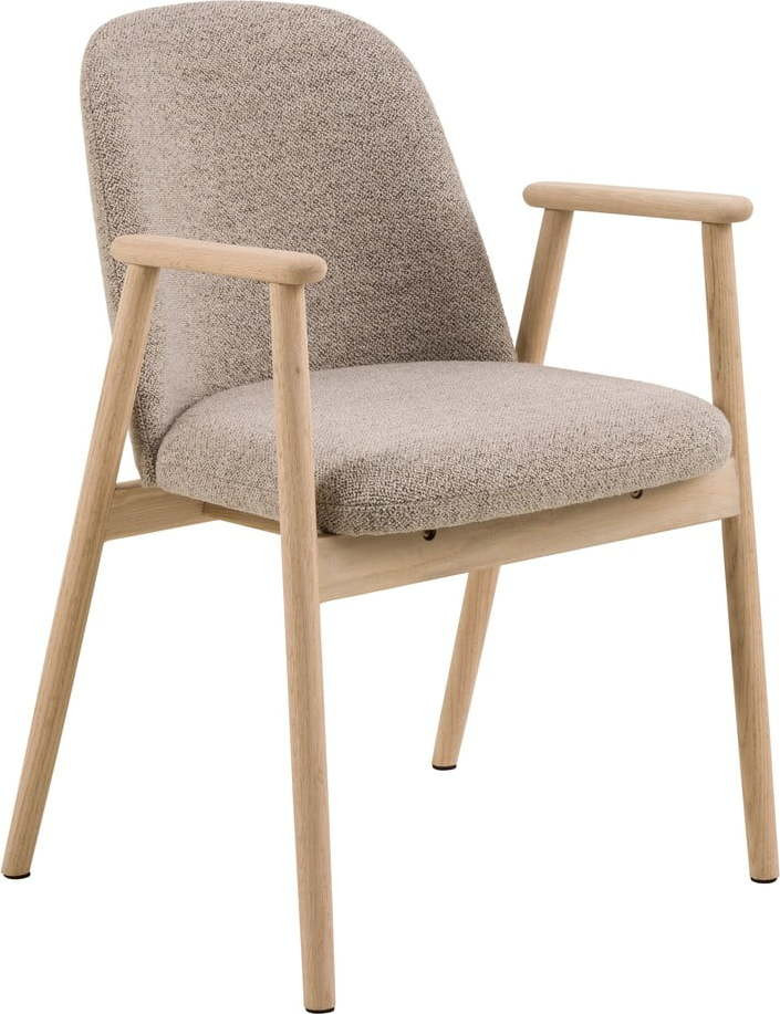 Béžová jídelní židle Leo – Actona