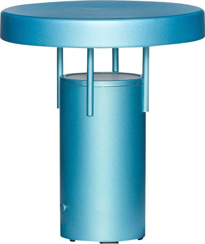 Modrá LED stmívatelná stolní lampa (výška 20 cm) BringMe – Hübsch