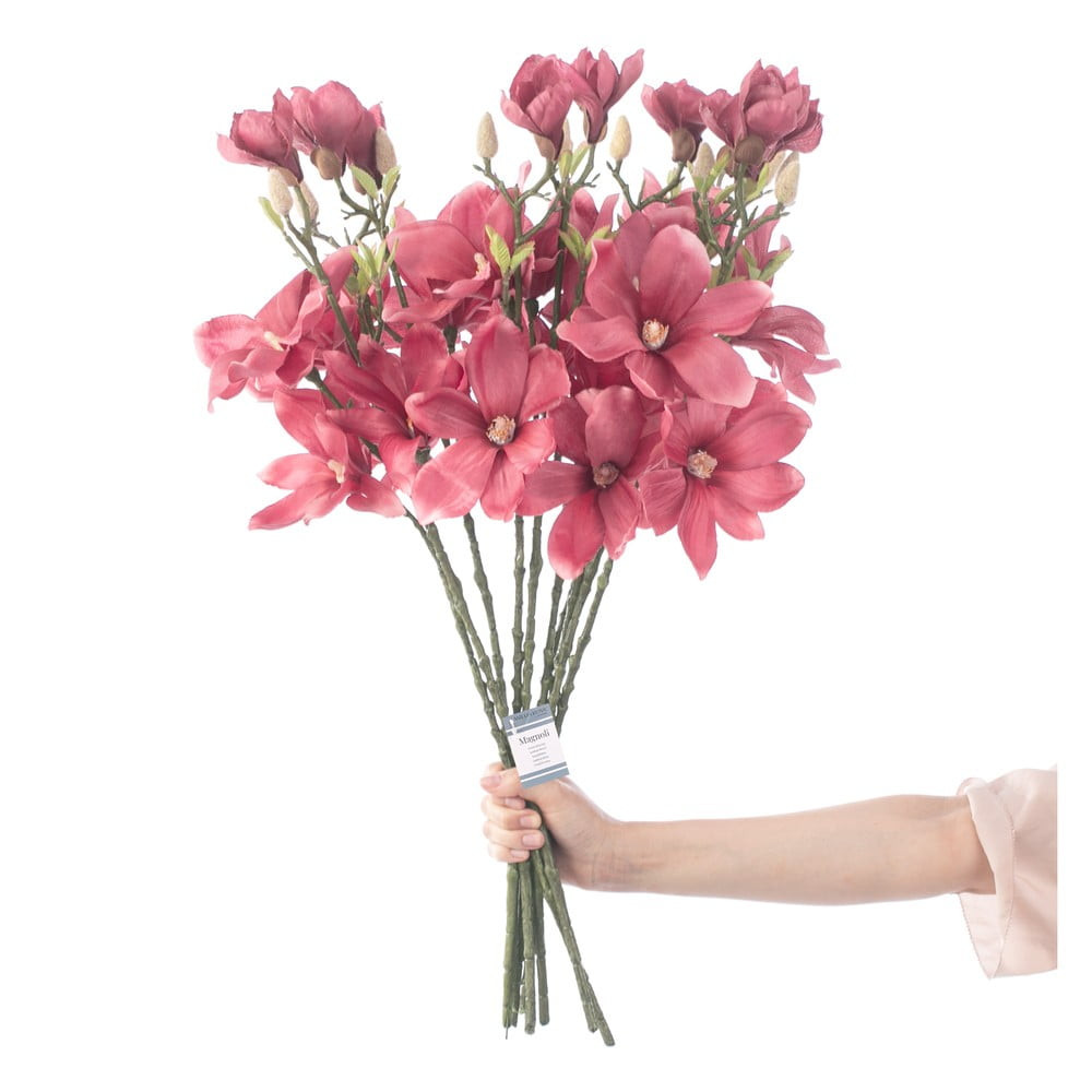 Umělé květiny v sadě 10 ks (výška 69 cm) Magnolia – Restilo
