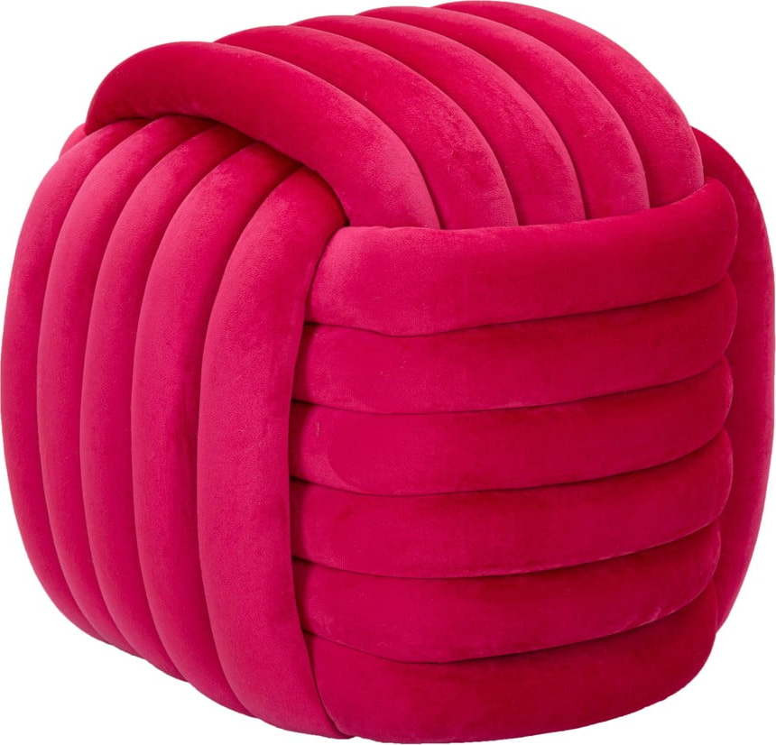 Růžový sametový taburet Softy – Mauro Ferretti
