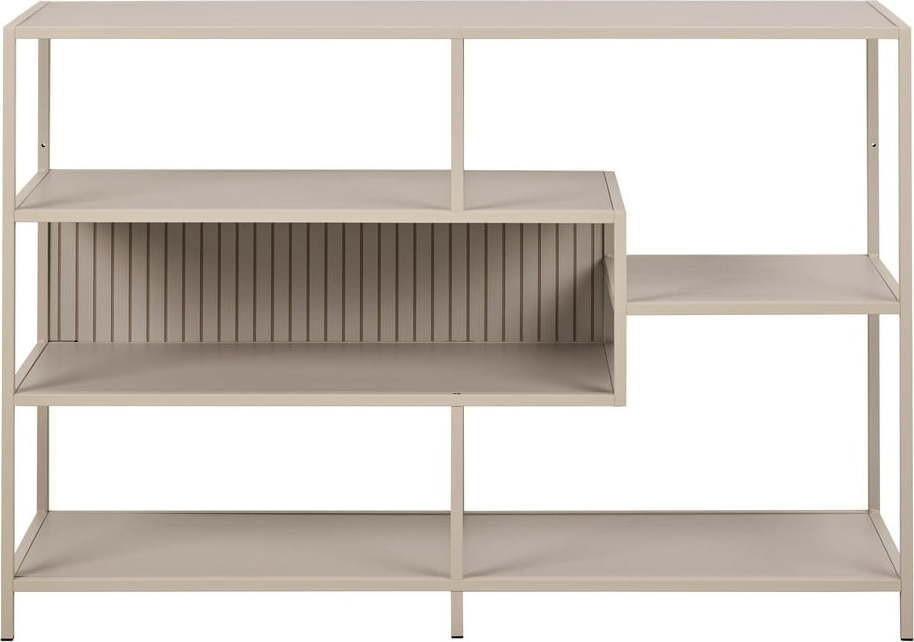 Šedá knihovna 114x78x35 cm Seaford – Actona