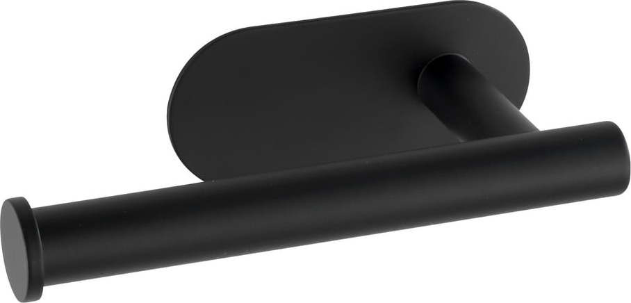 Matně černý samodržící držák na toaletní papír z nerezové oceli Orea – Wenko