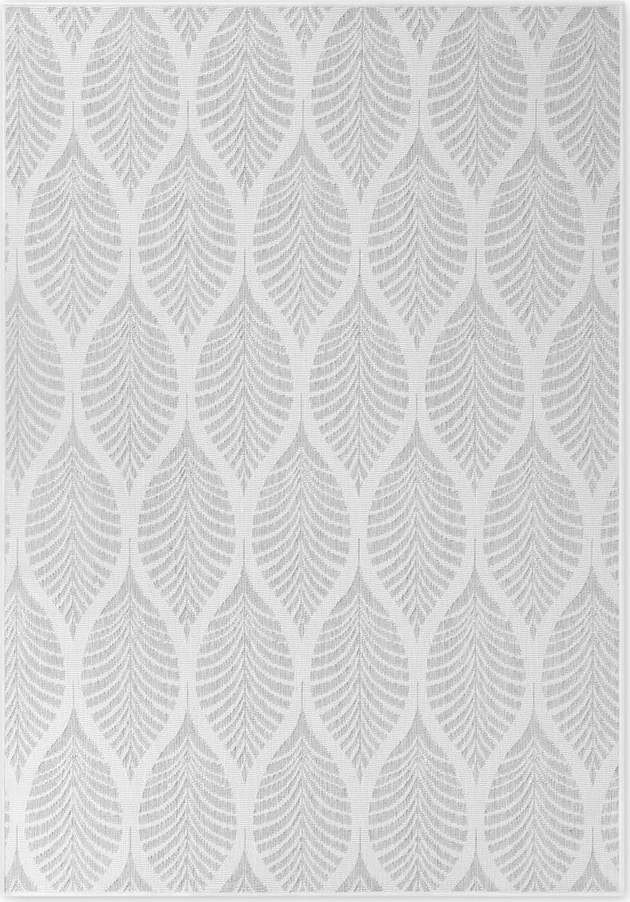 Vnitřní a venkovní koberec v šedé a slonovinové barvě 160x230 cm Duet Liora – NORTHRUGS