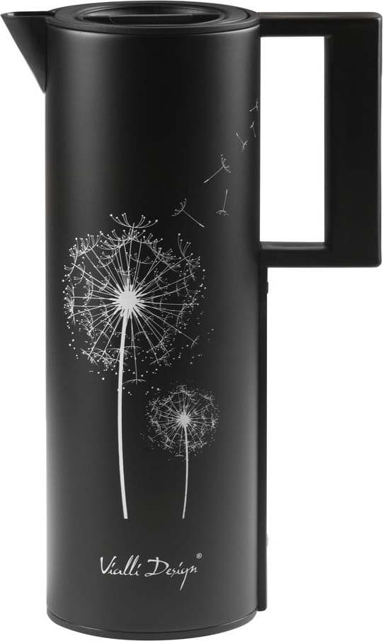 Černá termoska 1 l Corto – Vialli Design