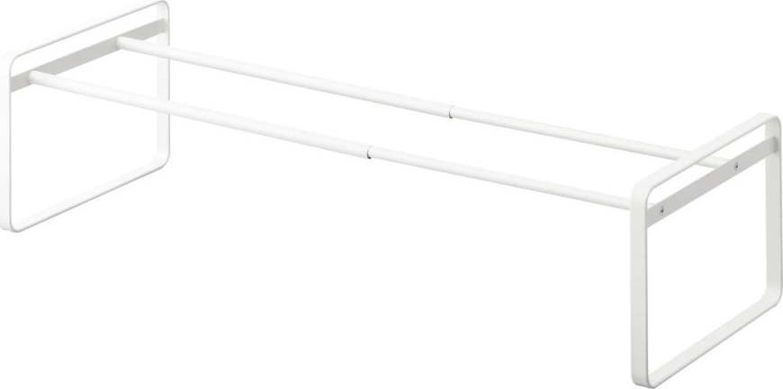 Bílý kovový teleskopický botník Kobe – YAMAZAKI