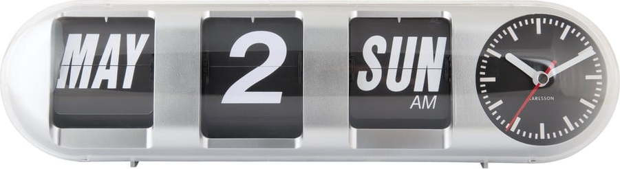 Nástěnné hodiny Tube Flip – Karlsson