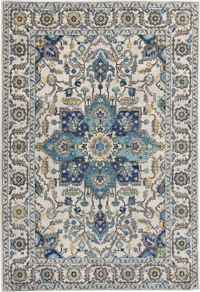 Modrý koberec 120x170 cm Nova Persian Blue – Asiatic Carpets