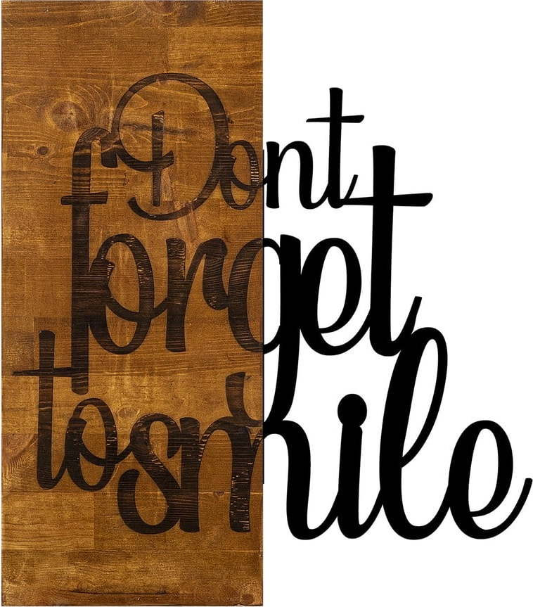 Nástěnná dekorace Wallity Smile