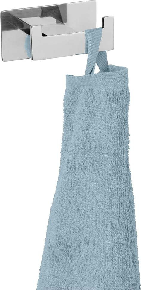 Samodržící háček z nerezové oceli v leskle stříbrné barvě Genova – Wenko