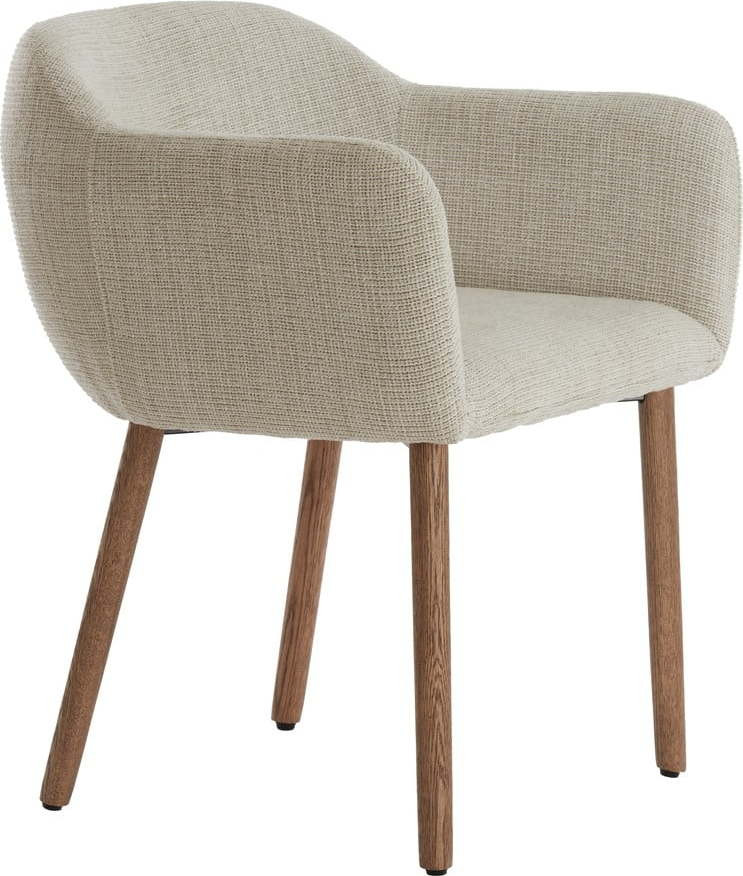 Béžové jídelní židle v sadě 2 ks Blaine – Light & Living